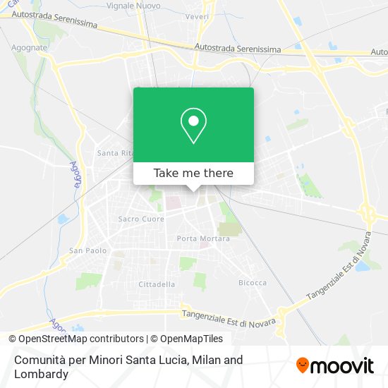 Comunità per Minori Santa Lucia map