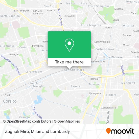 Zagnoli Miro map