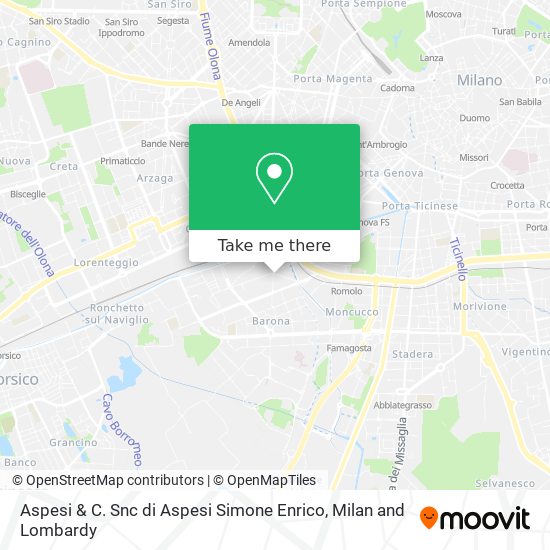 Aspesi & C. Snc di Aspesi Simone Enrico map