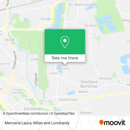 Merceria Laura map