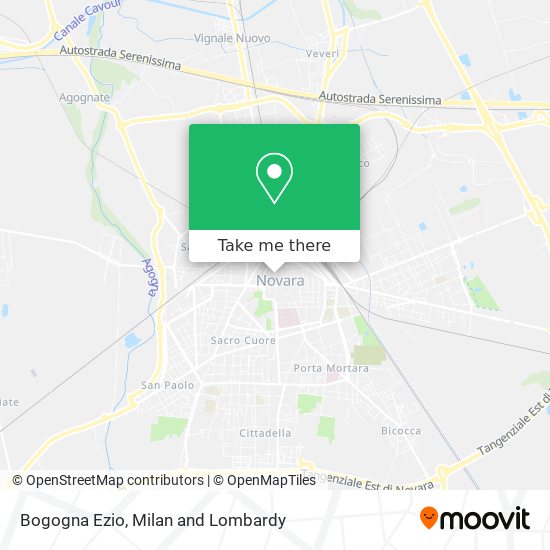 Bogogna Ezio map
