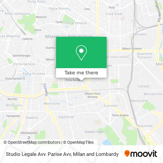 Studio Legale Avv. Parise Avv map