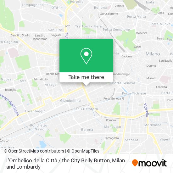 L'Ombelico della Città / the City Belly Button map