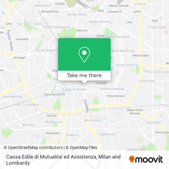 Cassa Edile di Mutualita' ed Assistenza map