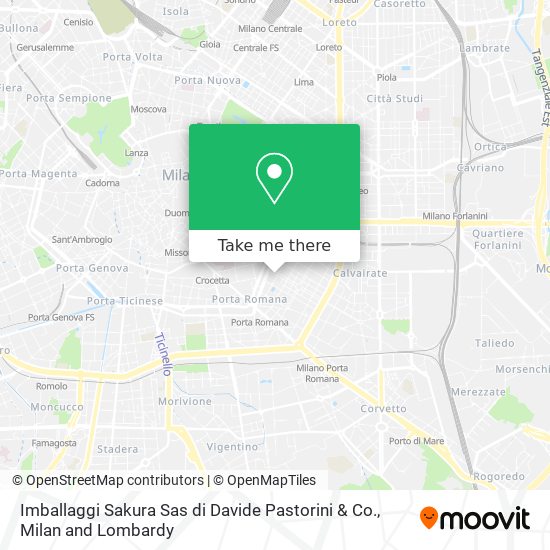 Imballaggi Sakura Sas di Davide Pastorini & Co. map
