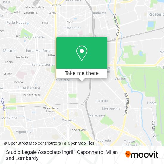 Studio Legale Associato Ingrillì Caponnetto map