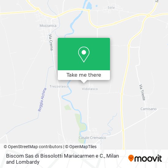 Biscom Sas di Bissolotti Mariacarmen e C. map