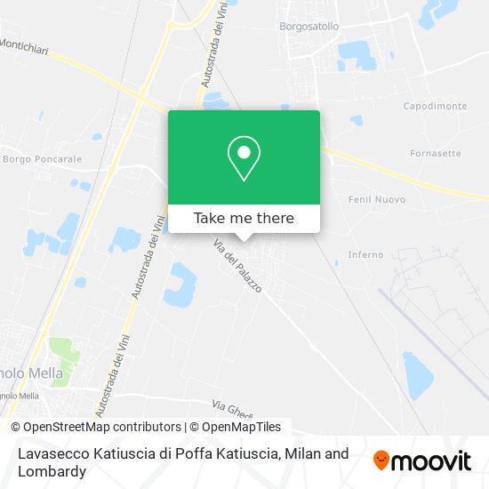 Lavasecco Katiuscia di Poffa Katiuscia map