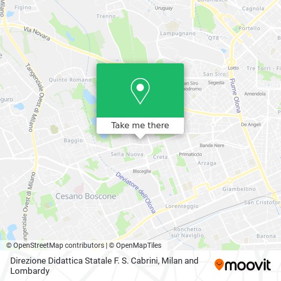 Direzione Didattica Statale F. S. Cabrini map