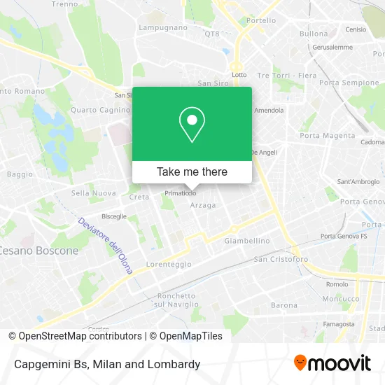Capgemini Bs map