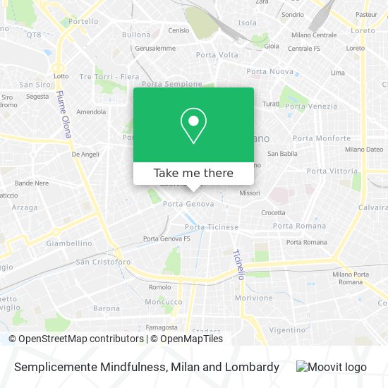 Semplicemente Mindfulness map