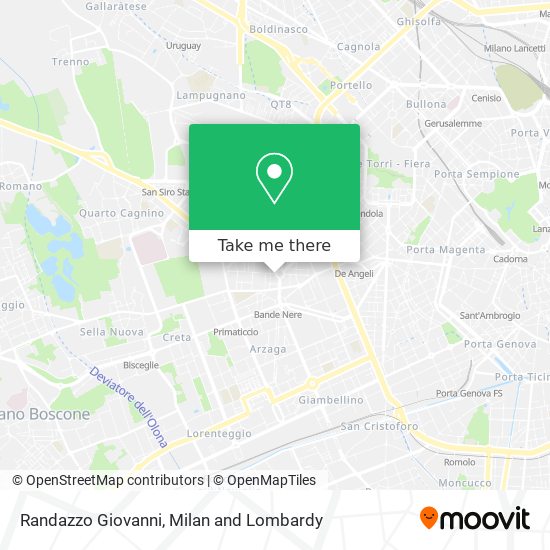 Randazzo Giovanni map