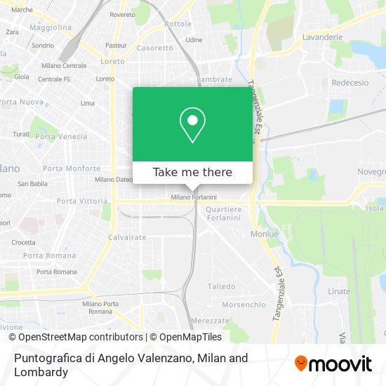 Puntografica di Angelo Valenzano map
