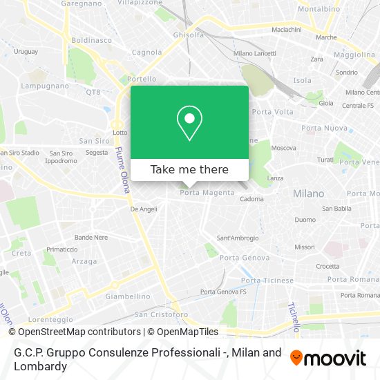 G.C.P. Gruppo Consulenze Professionali - map