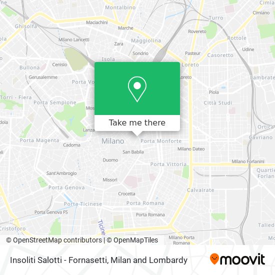 Insoliti Salotti - Fornasetti map
