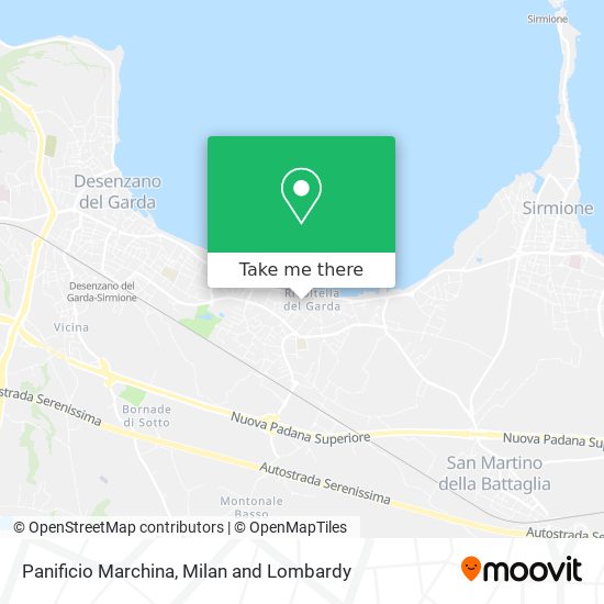 Panificio Marchina map