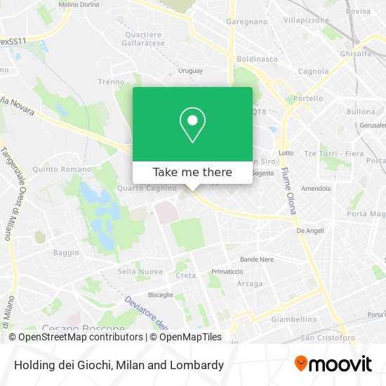 Holding dei Giochi map