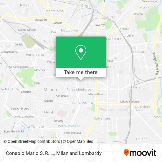 Consolo Mario S. R. L. map
