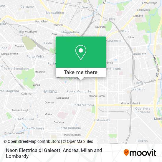 Neon Elettrica di Galeotti Andrea map