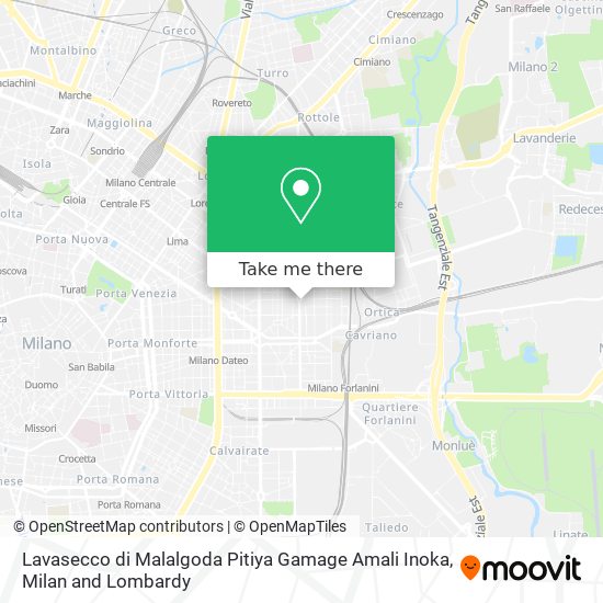 Lavasecco di Malalgoda Pitiya Gamage Amali Inoka map