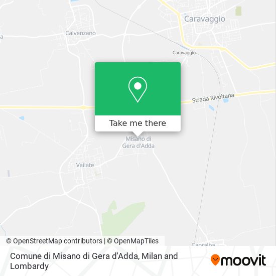 Comune di Misano di Gera d'Adda map