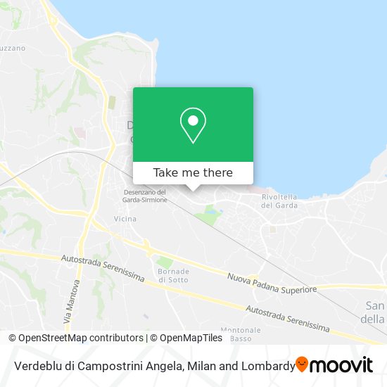 Verdeblu di Campostrini Angela map