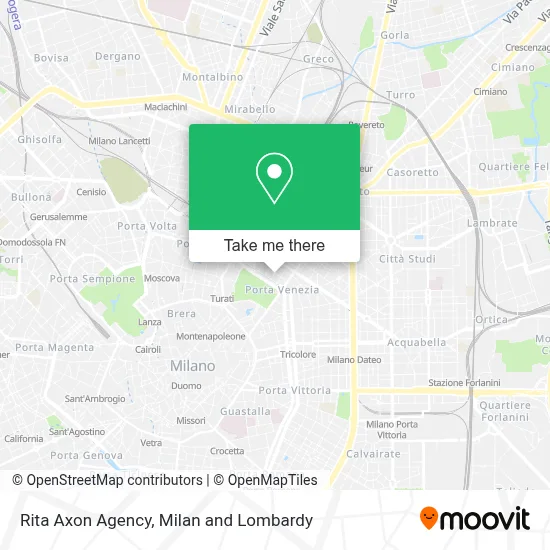 Rita Axon Agency map