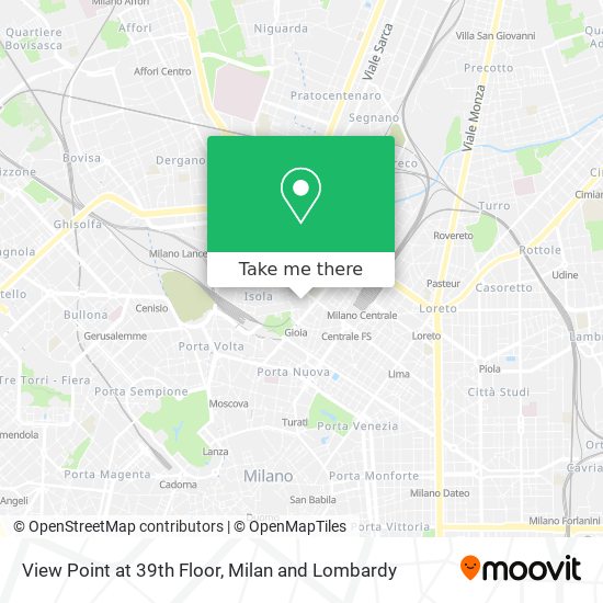 View Point at 39th Floor map
