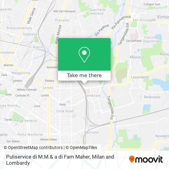 Puliservice di M.M.& a di Fam Maher map