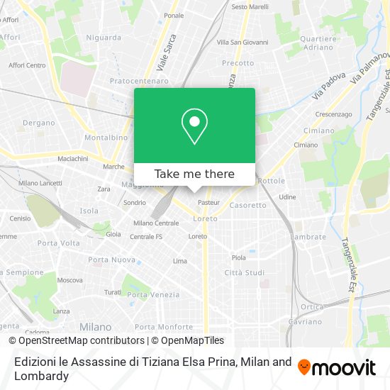 Edizioni le Assassine di Tiziana Elsa Prina map