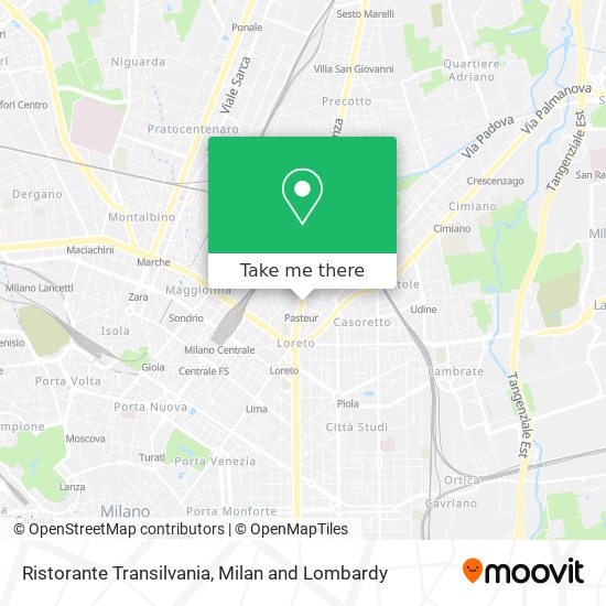 Ristorante Transilvania map