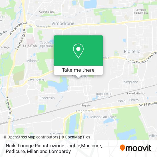 Nails Lounge Ricostruzione Unghie,Manicure, Pedicure map