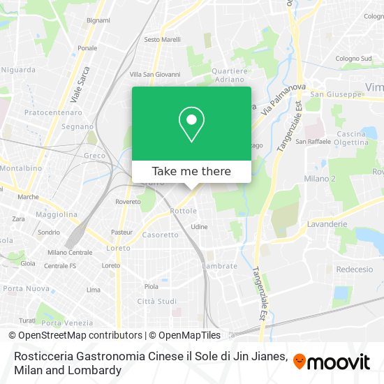 Rosticceria Gastronomia Cinese il Sole di Jin Jianes map
