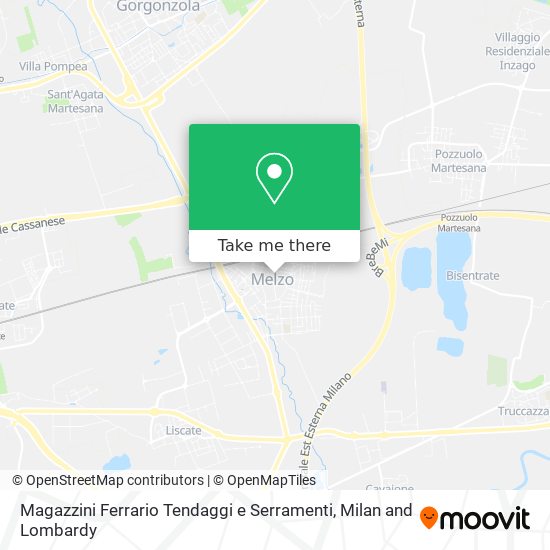 Magazzini Ferrario Tendaggi e Serramenti map