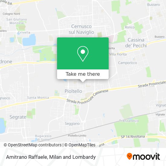 Amitrano Raffaele map