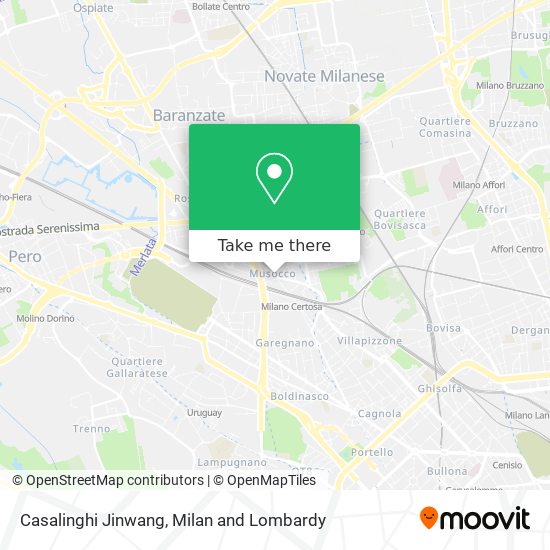 Casalinghi Jinwang map