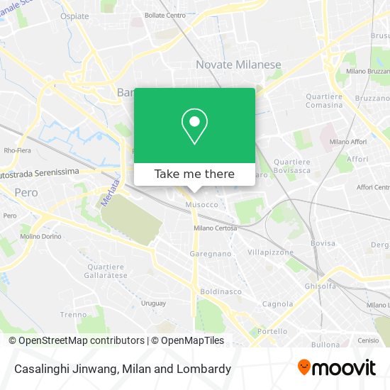 Casalinghi Jinwang map