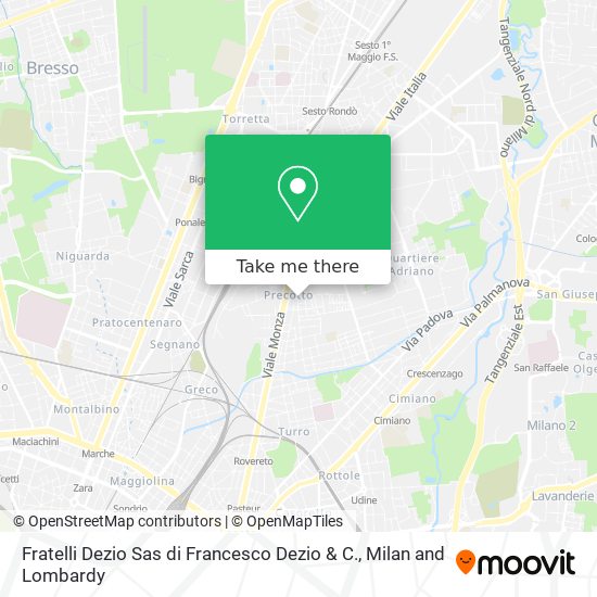 Fratelli Dezio Sas di Francesco Dezio & C. map