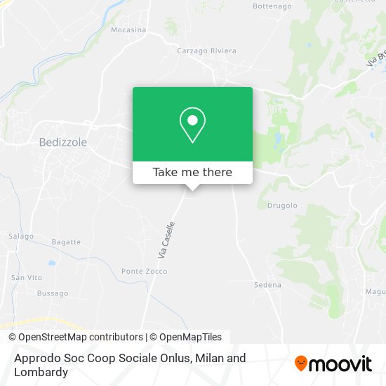 Approdo Soc Coop Sociale Onlus map