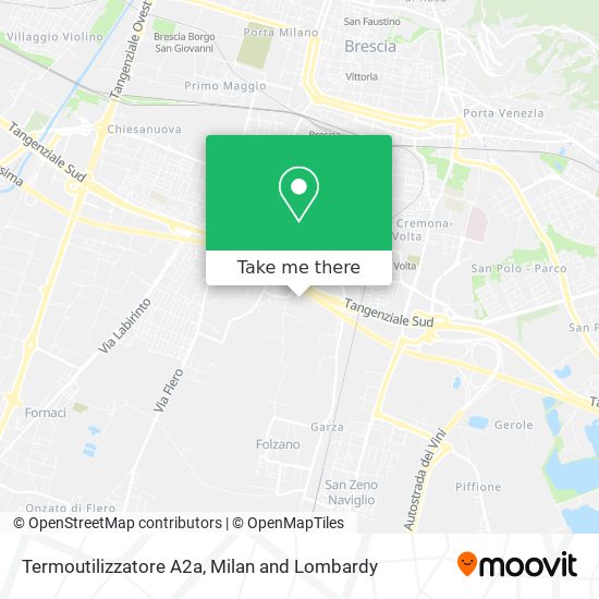 Termoutilizzatore A2a map