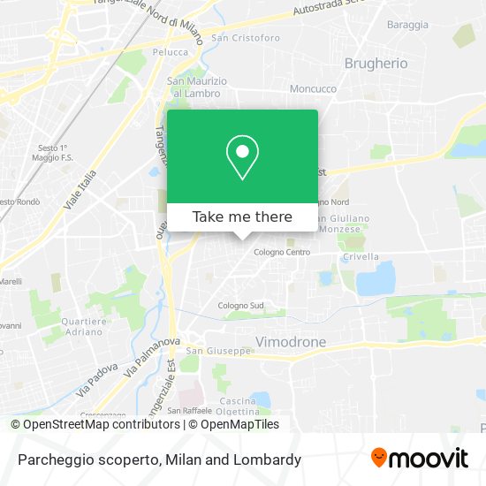 Parcheggio scoperto map