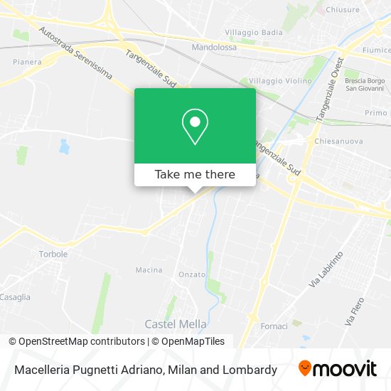 Macelleria Pugnetti Adriano map