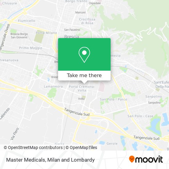 Master Medicals map