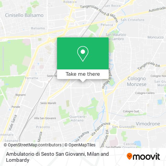 Ambulatorio di Sesto San Giovanni map
