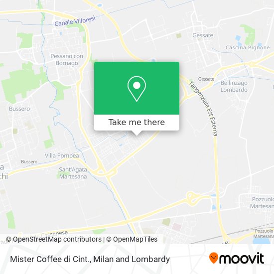 Mister Coffee di Cint. map