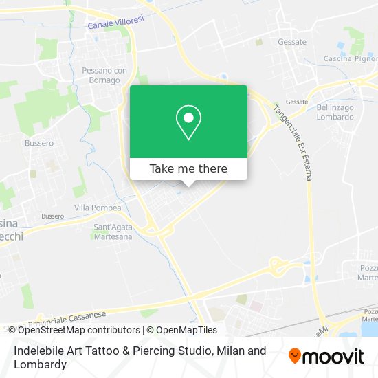 Indelebile Art Tattoo & Piercing Studio map