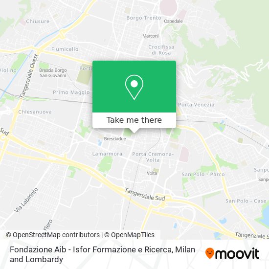 Fondazione Aib - Isfor Formazione e Ricerca map