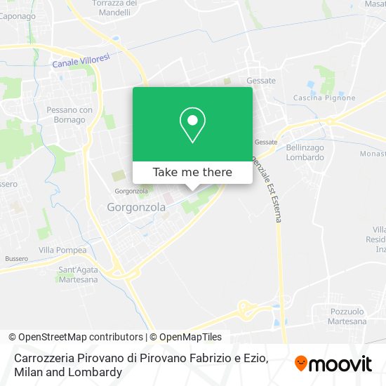 Carrozzeria Pirovano di Pirovano Fabrizio e Ezio map