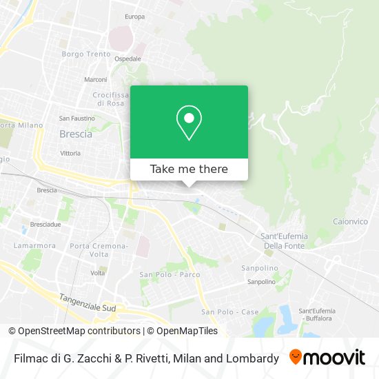 Filmac di G. Zacchi & P. Rivetti map