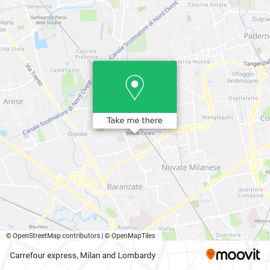 Carrefour express map